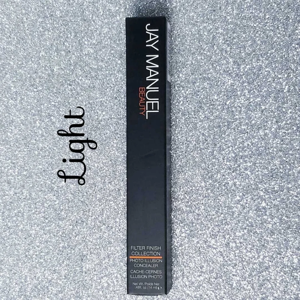 2‎ Pack Jay Manuel Photo Illusion Concealer-Airbrush Light Undereye Spot Cover